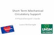 Short Term Mechanical Circulatory Support - ACPRC · PDF fileShort Term Mechanical Circulatory Support A Physiotherapist’s Guide Laura McGarrigle. Content • Indications for short