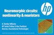 Neuromorphic circuits: nonlinearity & neuristorsnice.sandia.gov/documents/RS Williams NICE 2014.pdf · HP Labs Foundational Tech Group photonics & nanoelectronics Systems Integration