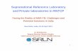 Supranational Reference Laboratory and Private .../media/Files/Activity Files/Research... · Supranational Reference Laboratory and Private laboratories in RNTCP Facing the Reality