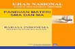 Bahasa Indonesia IPA-IPS · PDF filemenyiapkan panduan materi untuk setiap mata pelajaran yang diujikan pada Ujian Nasional. Panduan tersebut mencakup: 1. Gambaran Umum ... menulis
