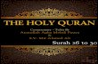 Tafsir of Holy Quran - Surah 26 to 30 - Islamic Mobilityislamicmobility.com/tafsir_pdf/PooyaTafsir_Quran_Surah26_30.pdf · Tafsir of Holy Quran - Surah 26 to 30 Aqa Mahdi Puya (Agha