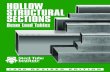 HOLLOW STRUCTURAL SECTIONS - beam_load_tables...The transformation of steel strip into hollow structural sections ... Allowable Stress Design and Plastic ... ﬂange is braced laterally