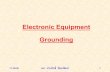 Electronic Equipment Grounding -  · PDF fileIEEE Recommended Practice for. Powering and Grounding. Electronic Equipment. IEEE Emerald Book