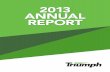 2013 ANNUAL REPORT - Triumph Bank · PDF fileANNUAL REPORT.   ... Non-Interest Income NON-INTEREST EXPENSE Employee Occupancy ... SENIOR MANAGING DIRECTOR, CBIZ MHM
