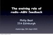 The evolving role of radio-AGN feedback - Cavendish ... · PDF fileThe evolving role of radio-AGN feedback Philip Best IfA Edinburgh Cambridge, 5th Sept 2013 Sunday, October 6, 2013