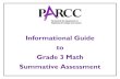 Informational Guide to PARCC Math Summative Assessment Grade 3nj.gov/education/assessment/parcc/guides/math/Grade3.pdf · Informational Guide to Grade 3 Math Summative Assessment