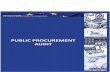 PUBLIC PROCUREMENT AUDIT - Tribunal de · PDF filePublic Procurement Audit 3 ... relevance within public spending and to its importance to the sound function- ... in the high quality