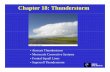 Ai Th d tAirmass Thunderstorm • Mesoscale Convective ...yu/class/ess124/Lecture.18.thunderstorm... · Chapter 18: Thunderstorm • Ai Th d tAirmass Thunderstorm • Mesoscale Convective