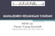 MANAJEMEN KEUANGAN SYARIAH - febriyanto · PDF fileMANAJEMEN KEUANGAN SYARIAH SESI 12: Pasar Uang Syariah Achmad Zaky,MSA.,Ak.,SAS.,CMA.,CA