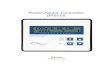 Power Factor Controller BR6000 - · PDF fileSection1 General The power factor controller BR6000 is a modern control device of innovative design with a variety of functions. It features