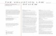 Volume 17, Issue 2 September 2011 REVIEW · PDF fileVolume 17, Issue 2. September 2011. The Valuation Law Review is a ... This issue summarizes taxation law de- ... ation Law Review