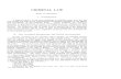 Criminal Law - Faculty of Law - Common Law Section · PDF fileyear would add little to the encyclopedic information available in the digests ... [1955] Sup. CL 593, 112 Can. Crim.