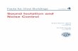 Sound Isolation and Noise Control - aisc.org · PDF fileengineering principles. ... structure-borne sound, structural and machinery dynamics, ... about sound isolation and noise control