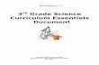 3rd Grade Science Curriculum Essentials Document Science/3rd Grade... · 3rd Grade Science Curriculum Essentials Document Boulder Valley School District Department of Curriculum and
