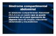 Sindrome compartimental  · PDF fileSindrome compartimental abdominal El Síndrome Compartimental Abdominal (S.C.A.) es un cuadro que se puede presentar en el post operatorio de
