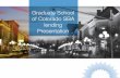 Graduate School of Colorado SBA lending · PDF fileSBA lending course summary • The course will provide an overview and comparison of SBA 7a, SBA 504 and USDA Business & Industry