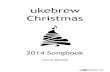 ukebrew Christmas -   · PDF file8 ­ I’ll Be Home For Christmas ... ukebrew Christmas