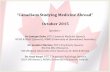 “Canadians Studying Medicine Abroad”healthsci.queensu.ca/.../Canadians_Studying_Medicine_Abroad_201… · “Canadians Studying Medicine Abroad” ... Canadian Resident Matching
