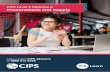 CIPS Level 4 Diploma in Procurement and Supply - ICS · PDF fileCIPS Level 4 Diploma in Procurement and Supply. ... The Chartered Institute of Procurement and Supply is ... Negotiating