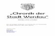 „Chronik der Stadt Werdau“ - sbwd.desbwd.de/seiten/meine_heimat/chronik_werdau.pdf · Warda, 23afatt 230gtei unö ÐÈonncburg, nebft 21íi9(troff. 1318 fiberggbt Oogt ... 1533