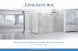 Shower Door and Enclosure Catalog -  · PDF fileShower Door and Enclosure Catalog  . ... SHDR Shower & Tub Door SHBW Shower Backwalls DLT Shower Base
