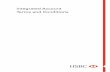 Integrated Account Terms and Conditions - HSBC HK · PDF fileIntegrated Account Terms and Conditions — Summary ... you agree to be bound by the terms and conditions and sign the