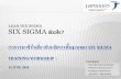 LEAN/SIX SIGMA SIX SIGMA คืออะไร? · PDF fileกลยุทธ์ในหารบริหารธุรกิจและคุณภาพ Six Sigma (กำรลดควำมไม่พอใจของ