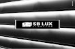 SB LUX • · PDF filein gioco e crea uno showroom alle porte del centro di ... Struttura in alluminio, finitura bianca. Diffusore in ... Struttura in alluminio, finitura bianca. Luce