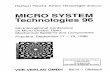 MICRO SYSTEM Technologies 96 - · PDF fileMICRO SYSTEM Technologies 96 ... A Historical Perspective of Semiconductor Packaging Technologies and ... Tool Monitoring of an Automated