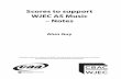 Scores to support WJEC AS Music – · PDF fileWJEC AS Music – Notes Alun Guy ... (Bohemian Rhapsody; Killer Queen) ... clearly heard on the CD, although the scores are only piano