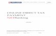 ONLINE DIRECT TAX PAYMENT NETBanking - HDFC Bank · PDF fileonline direct tax payment netbanking 23/01/2013 this is a simple step by step guide to enable you to make direct tax payments