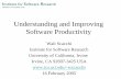Understanding and Improving Software Productivitywscacchi/Presentations/Process/Software... · wscacchi 16 February 2005. 2 Introduction • What affects software productivity? ...