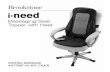 Massaging Seat Topper with Heatorigin- · PDF fileSHIaTSu MaSSage 680454_INS_Massaging Seat Topper with Heat Size:5”Wx4.75”H_Output:100%_Prints:1/1,Blk aNyTIMe—IN aNy cHaIr Massaging