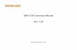 SRP-275II Command Manual Rev. 1 - BIXOLON ::MFi … command... · SRP-275II Command Manual Rev. 1.00 ... in ASCII, hexadecimal, and decimal codes ... the printer to restore from an