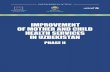 Improvement of mother and chIld health servIces In · PDF fileimprovement of mother and child health services in uzbekistan ... to mdgs 4 and 5, ... improvement of mother and child