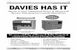 Davies Is Your Authorized Fireye & Honeywell Burner ... · PDF fileDavies Is Your Authorized Fireye & Honeywell Burner Management ... Microprocessor-based integrated primary burner