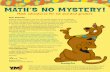 Activity 4 MATH’S NO MYSTERY! - ymiclassroom.comymiclassroom.com/wp-content/uploads/2012/07/ScoobyDoo2007.pdf · YMI is the only company developing free, creative and innovative