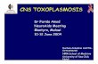 CNS TOXOPLASMOSIS - UNC School of · PDF fileCNS TOXOPLASMOSIS Dr Farida Amod NeuroAids Meeting Blantyre, Malawi ... • Toxoplasma gondii - obligate intracellular protozoan • cosmopolitan