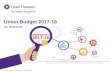 Union Budget 2017-18 - gtw3.grantthornton.ingtw3.grantthornton.in/assets/union_budget/2017-18/Grant_Thornton... · project 04 Immovable property ... computation of book profit for