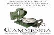 THE OFFICIAL U.S. MILITARY PRECISION LENSATIC COMPASS ... · PDF fileThe CAMMENGA LENSATIC COMPASS uses induction damping to slow the rotation of the magnet. Induction damping allows