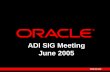 ADI SIG Meeting June 2005 - Home - Atlanta OAUGatloaug.communities.oaug.org/.../ADISIGOracleJun05R11510.pdf · What is Web ADI? Web ADI is a Web-Based Application that Brings Oracle