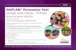 NAPLAN* Persuasive Text sample work sheets – Primary · PDF fileNAPLAN* Persuasive Text sample work sheets – Primary ... Marking criteria such as cohesion, paragraphing, sentence