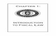I Introduction to Fiscal Law - Library of Congress · PDF fileINTRODUCTION TO FISCAL LAW I. INTRODUCTION. A. The Appropriations Process. 1. U.S. Constitution, Art. ... Ammunition 21*2034