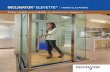 INCLINATOR ELEVETTE HOME · PDF fileDifferent than a commercial elevator. Home elevators are smaller than commercial elevators. Typically, a home elevator can accommodate three or