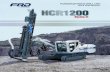 Rock Drill Division HCR1200 - Eastrock · PDF fileThe Furukawa HD712 drifter combines powerful penetration with agility and easy operation. Equipped ... Rock Drill Division 805 Lake