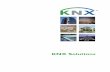 KNX Solutions · PDF fileThe Smart Home on the curriculum 35 Content. KnX Solutions 2 Solutions Energy Efficiency in Houses ... control strategy