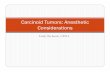 Carcinoid Tumors: Anesthetic Considerations - c.ymcdn.com · PDF fileCarcinoid Tumors: Anesthetic Considerations. Objectives