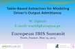 European IBIS Summit · PDF fileEuropean IBIS Summit ... Global Model Structure : ... Components, Packaging and Manufacturing Technology March 2013. 7