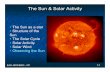 The Sun & Solar Activity - shadow.eas.gatech.edushadow.eas.gatech.edu/~cpaty/courses/SpacePhysics2013/SpacePhy… · The Sun & Solar Activity The Sun as a star ... The recorder can