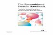 The Recombinant Protein Handbookbrf.anu.edu.au/files/recombinant_protein_handbook.pdf · The Recombinant Protein Handbook ... form up to 50% of total cell protein) bacteria Product